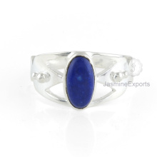 Großhandel Lieferant für Lapis Edelstein Ring, 925 Sterling Silber Ring Schmuck